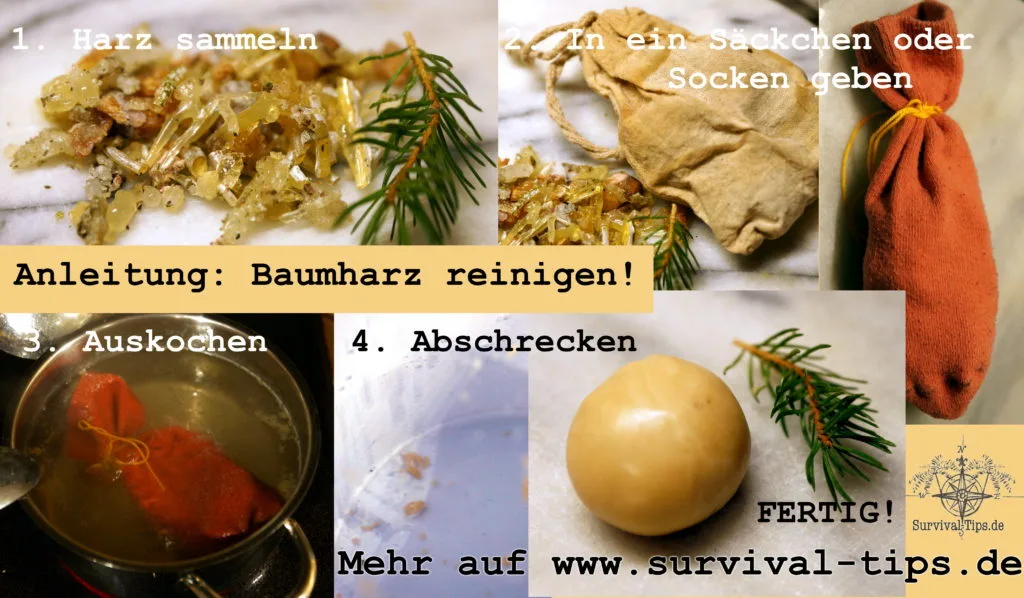 Anleitung Harz reinigen