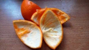Orangenschalen