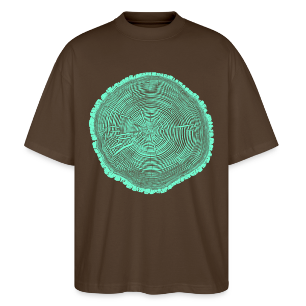 Tree Rings – Oversized Unisex Bio T-Shirt Blaster 2.0 – Beispiel aus unserer Themenwelt